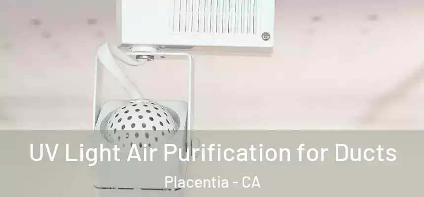  UV Light Air Purification for Ducts Placentia - CA